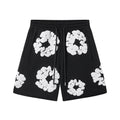 Denim Tears Cotton Wreath Shorts - Black